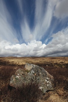 Dundreggan moorland clouds
